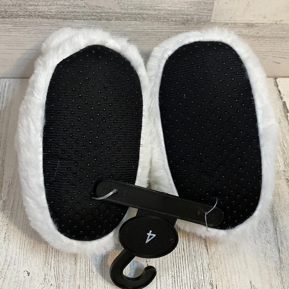Rudolph The Red Nose Reindeer Snowman Slippers Size 4 NEW